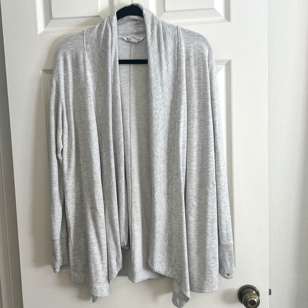 PRANAYAMA RESTORE WRAP -Light Grey Heather